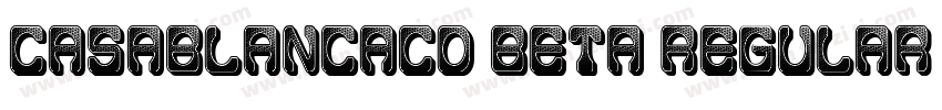 CasablancaCd BETA Regular字体转换